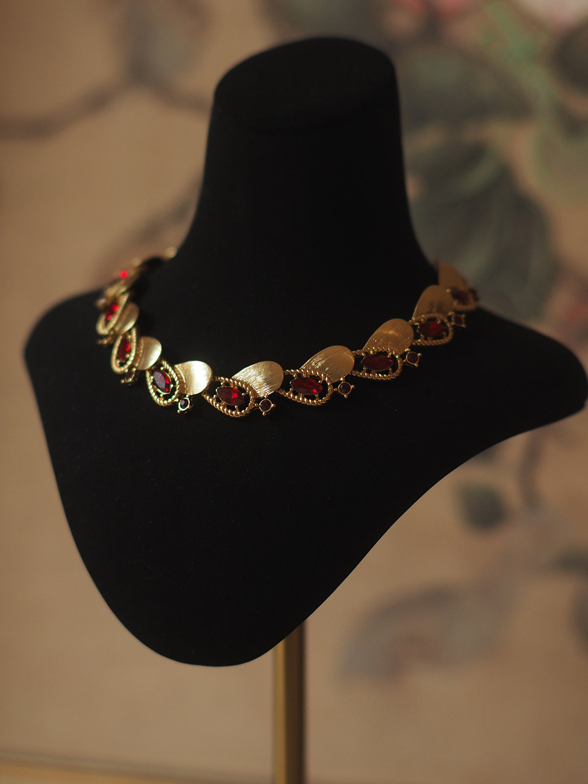 Vintage Ribbon Necklace