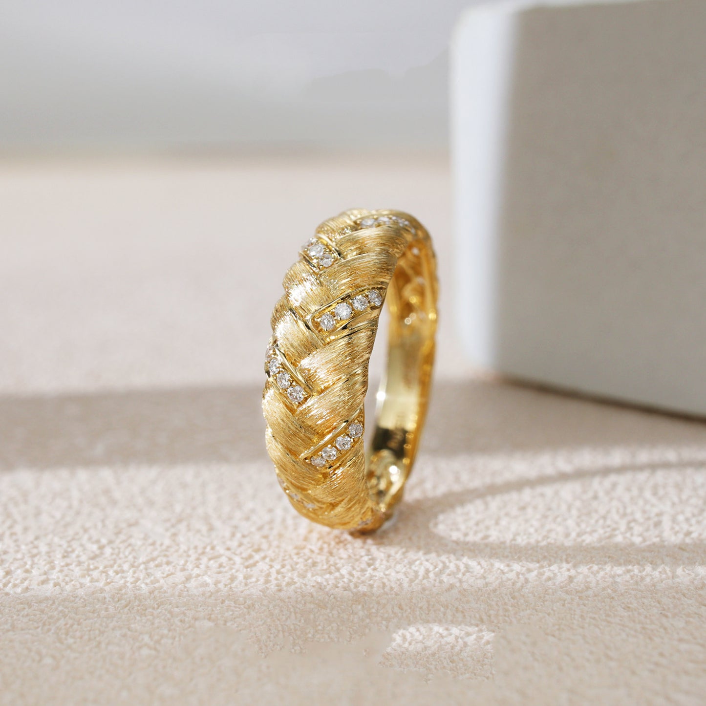 Brushed String Ring