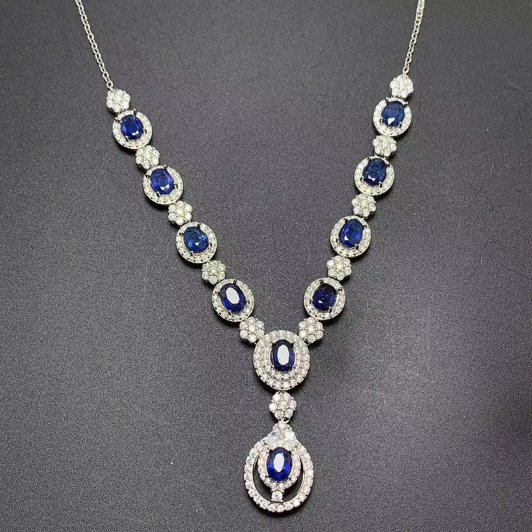 Queen Iris Necklace