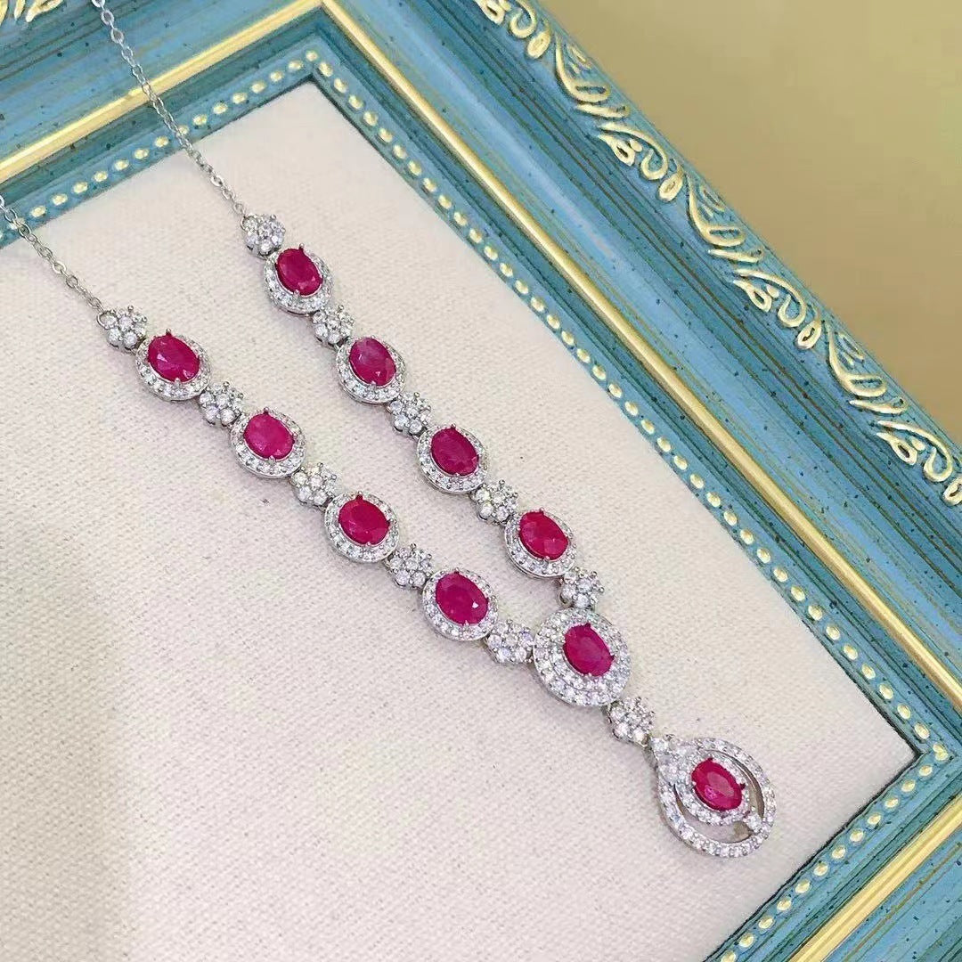 Deep Crimson Necklace
