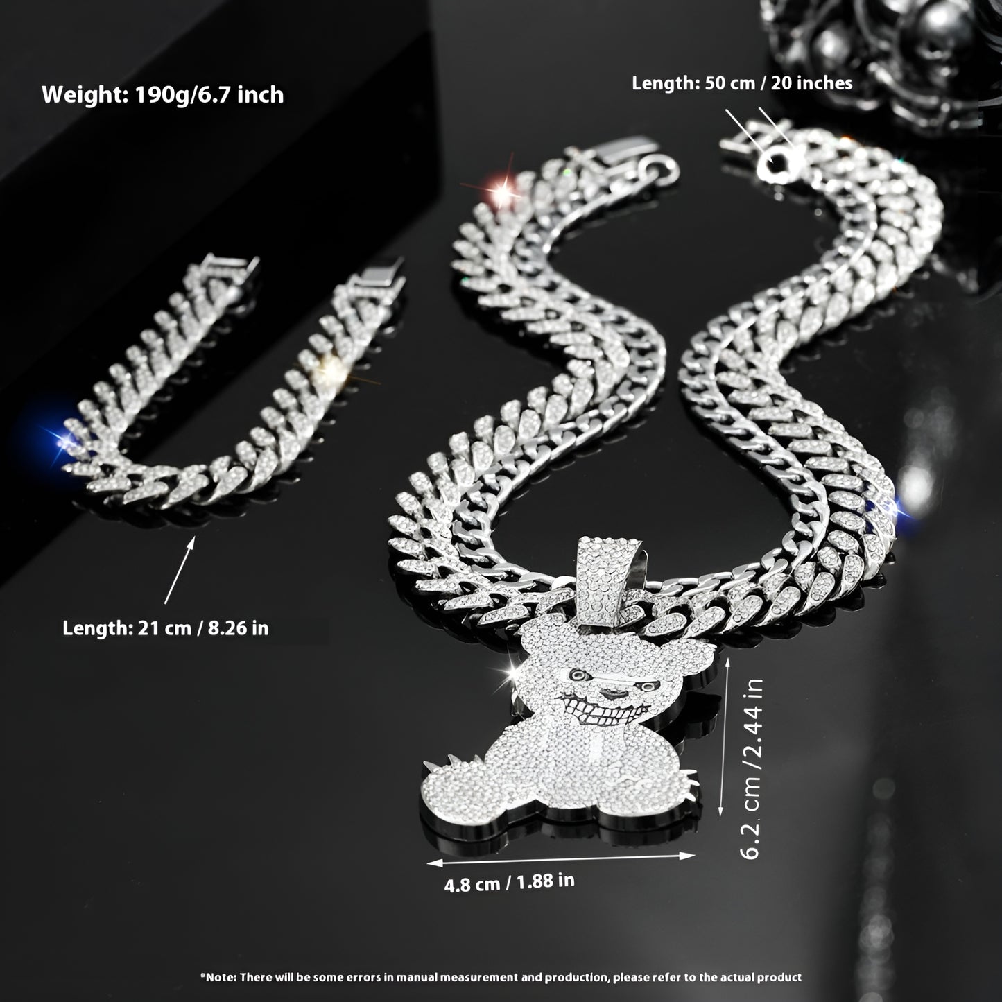 Angry Ice Bear Three-Piece Set