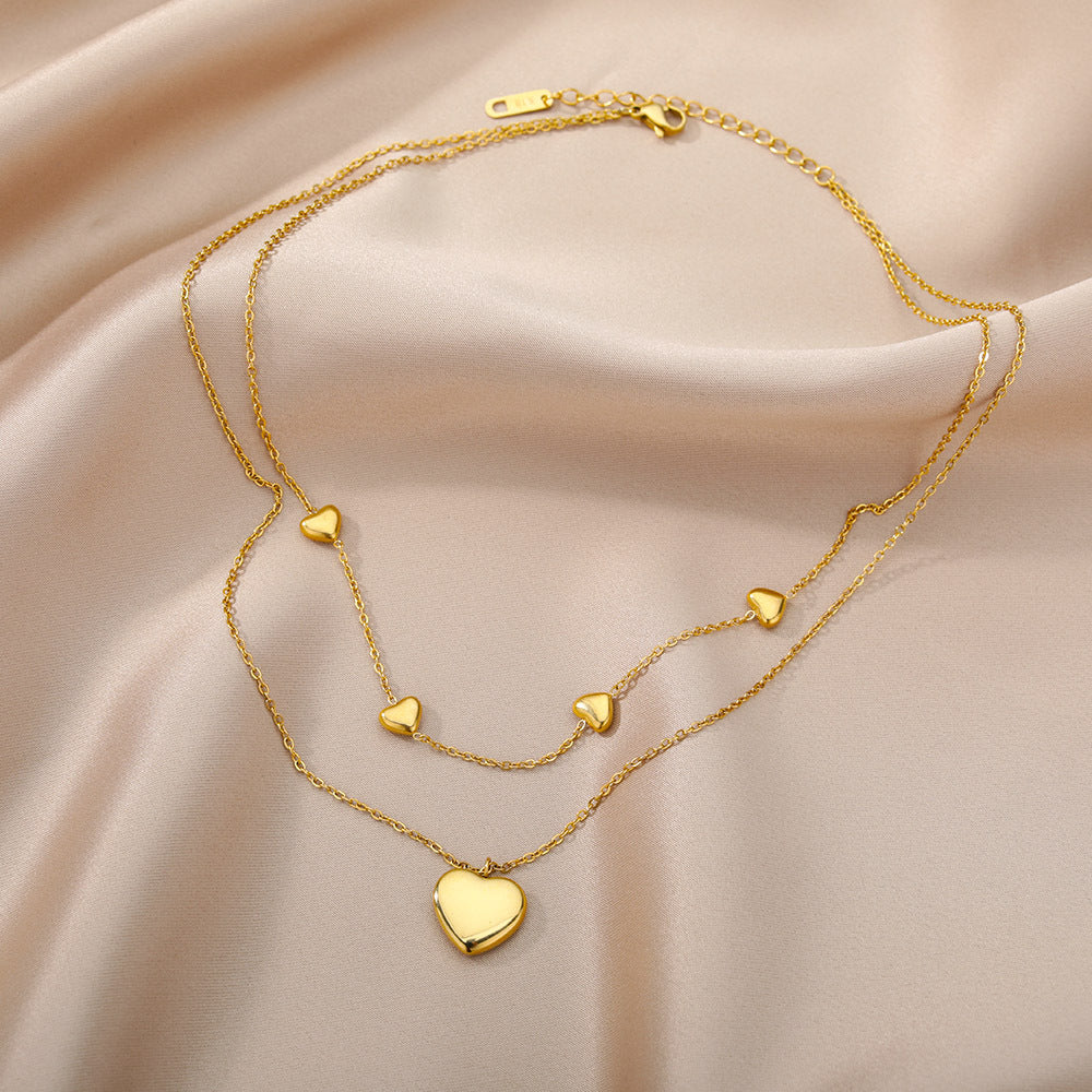 Golden Heart Necklace
