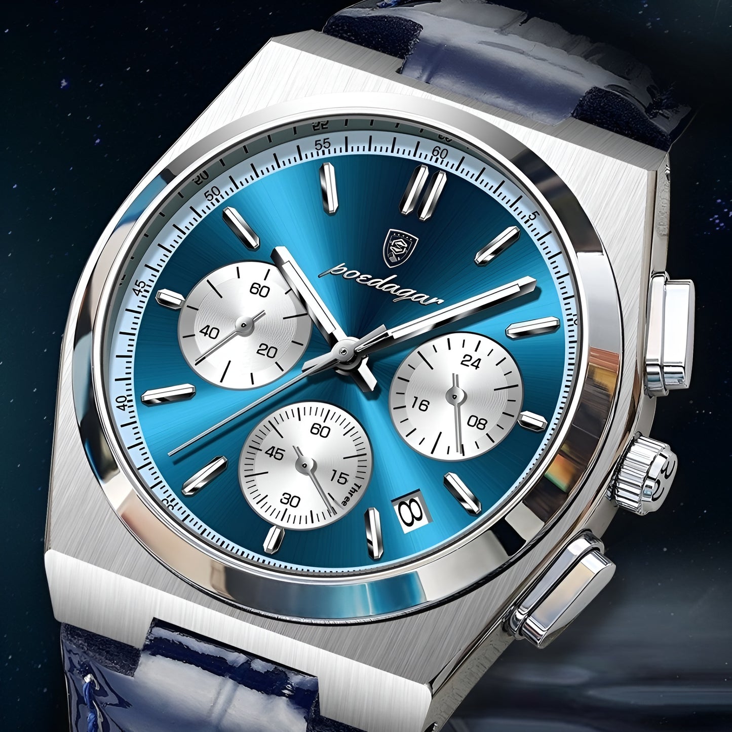 Poedagar 1200 Horizon Chronograph