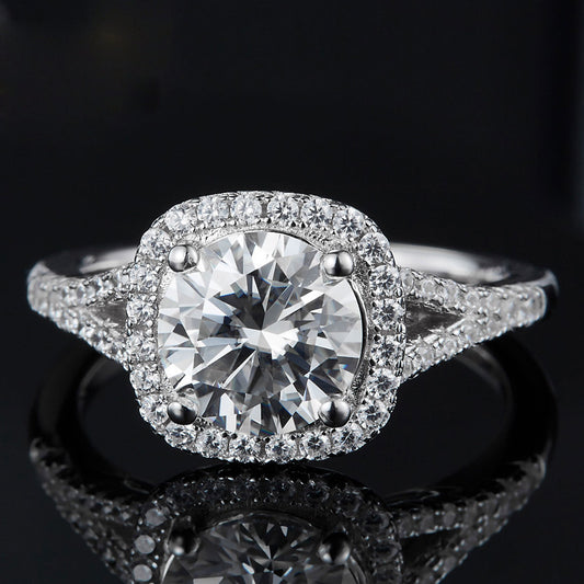 White Eye Ring