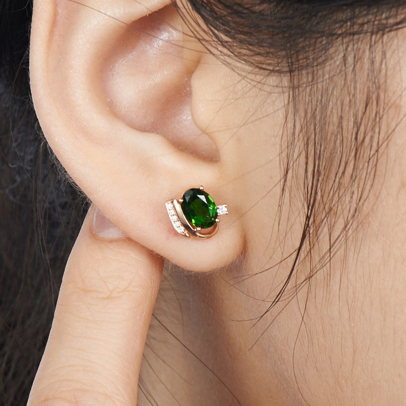 Emerald Treasure Earrings