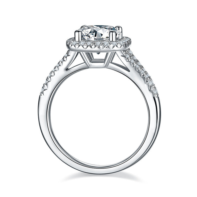 White Eye Ring