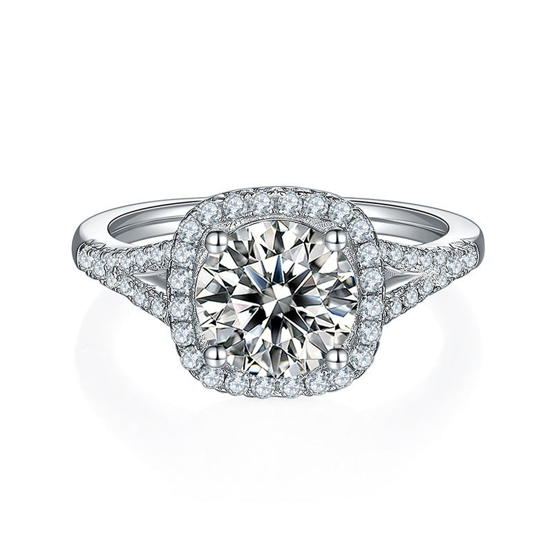 White Eye Ring