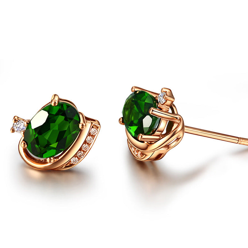 Emerald Treasure Earrings