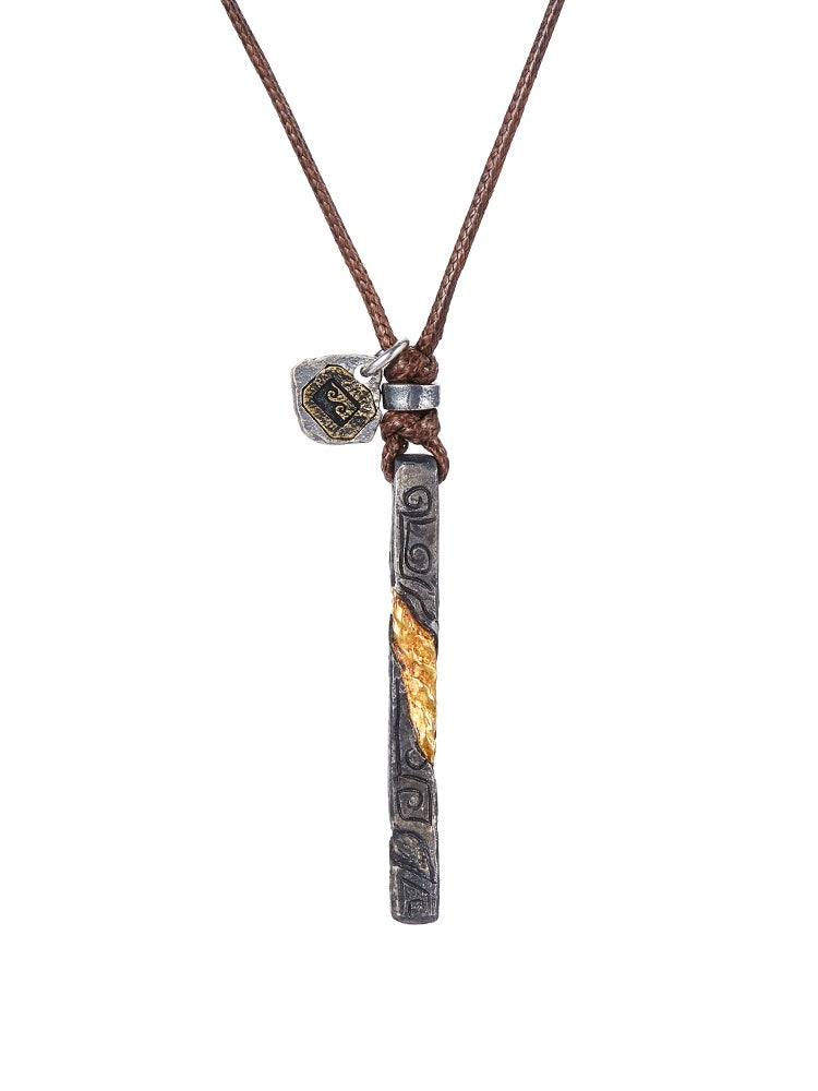 Flowing Fire Retro Necklace