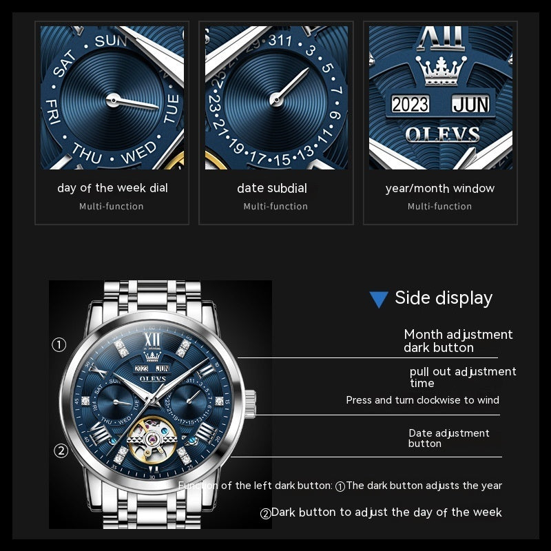 Olevs SS1001 Perpetual Calendar