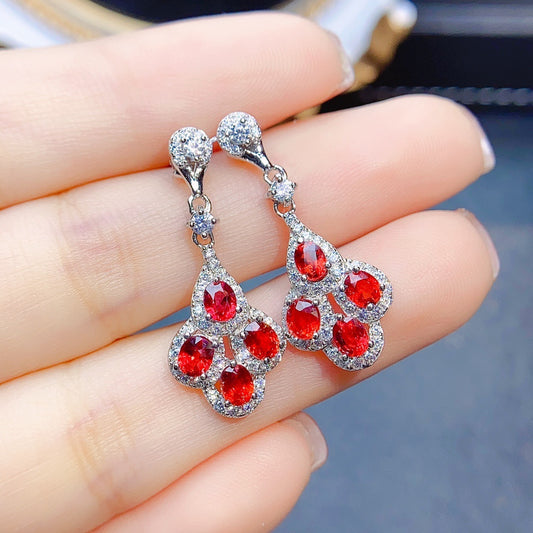 Red Sea Sapphire Earrings