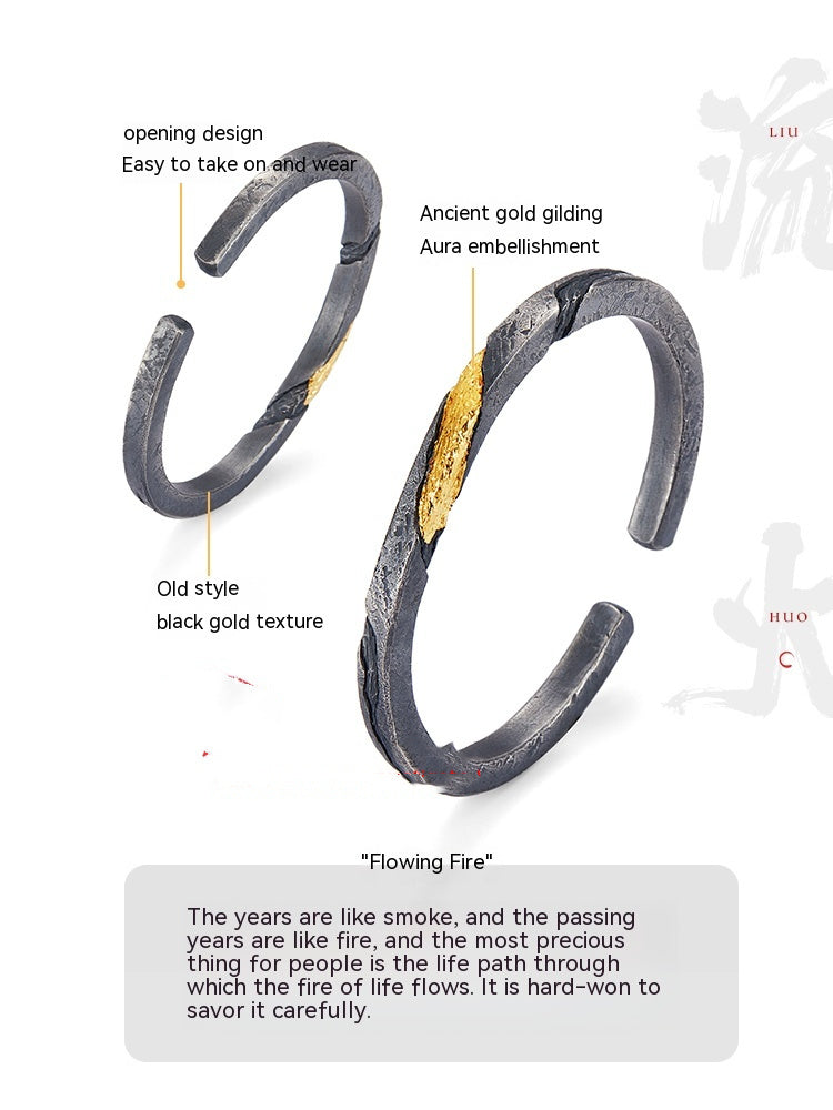 Flowing Fire Retro Bracelet