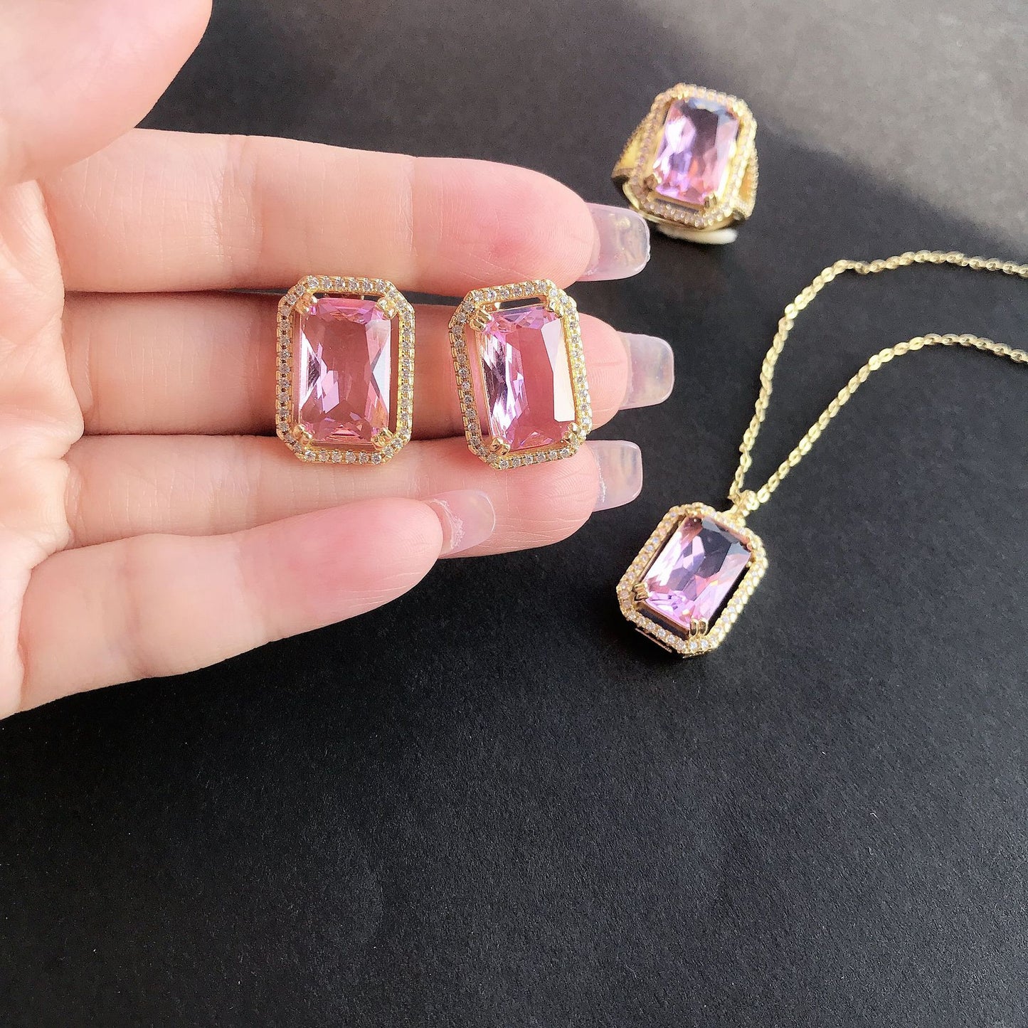 Rose Wine Set