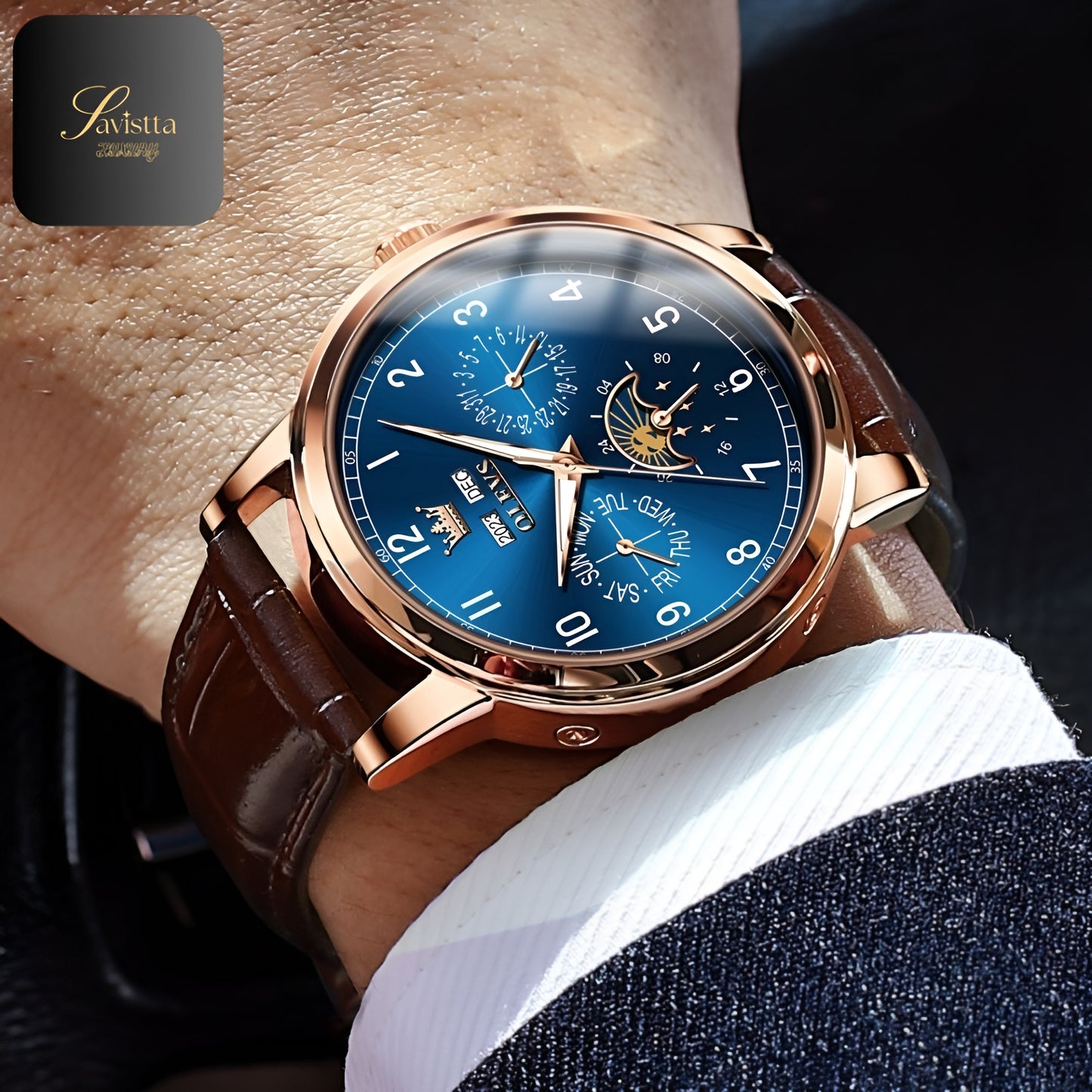 Olevs G6698 Perpetual Calendar