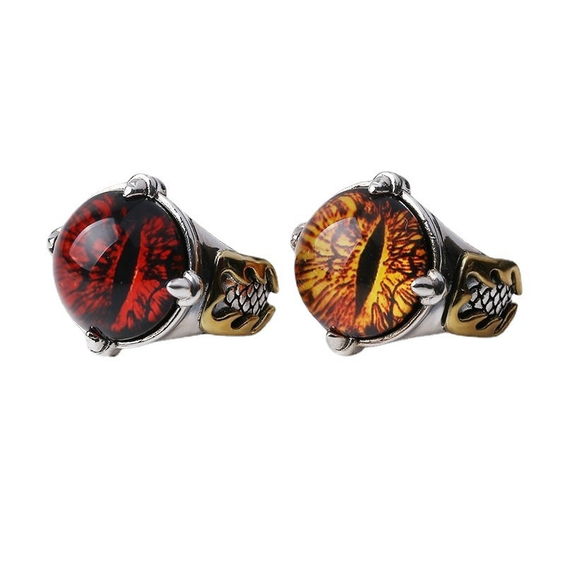 Split Eyes Dominee Ring