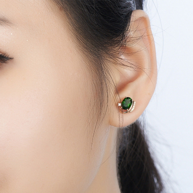 Emerald Treasure Earrings