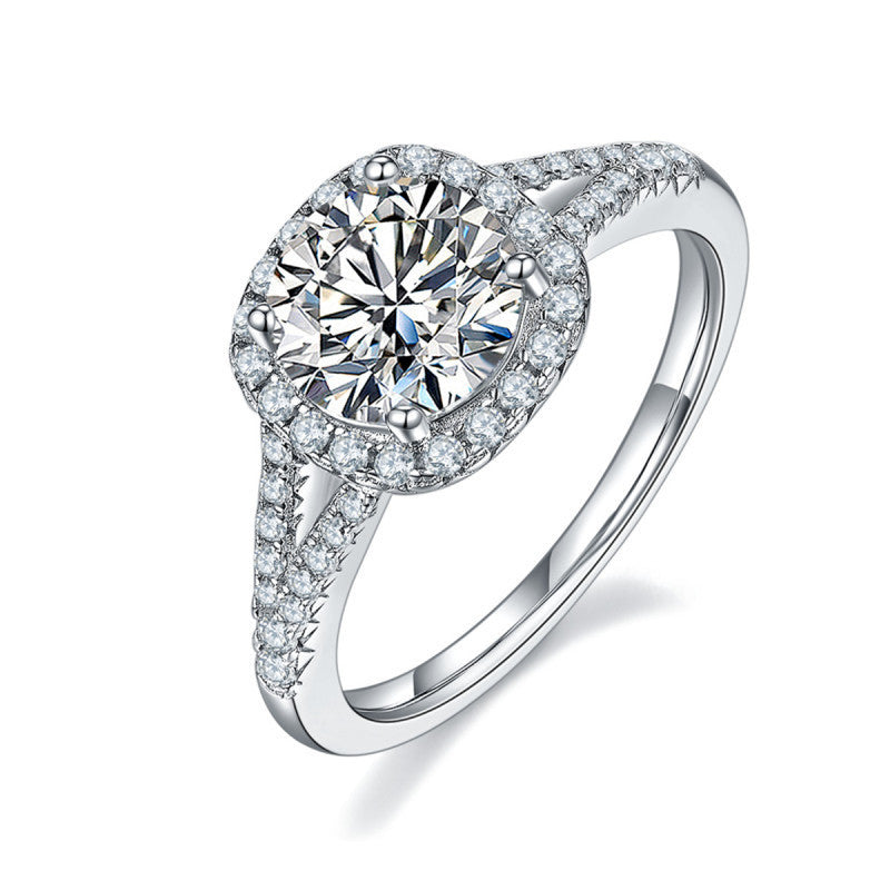 White Eye Ring