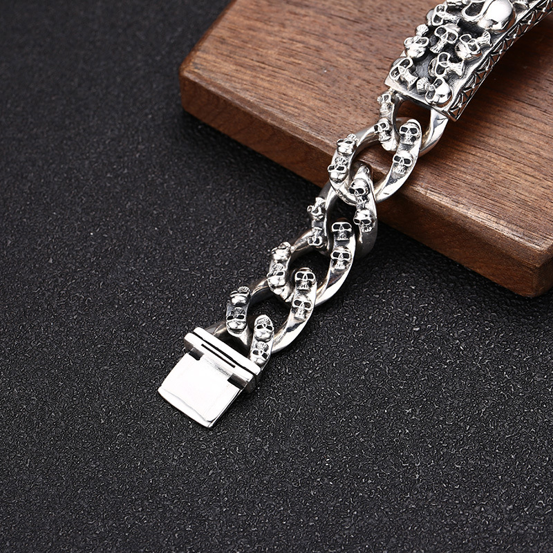 Eternal Vine Skull Bracelet