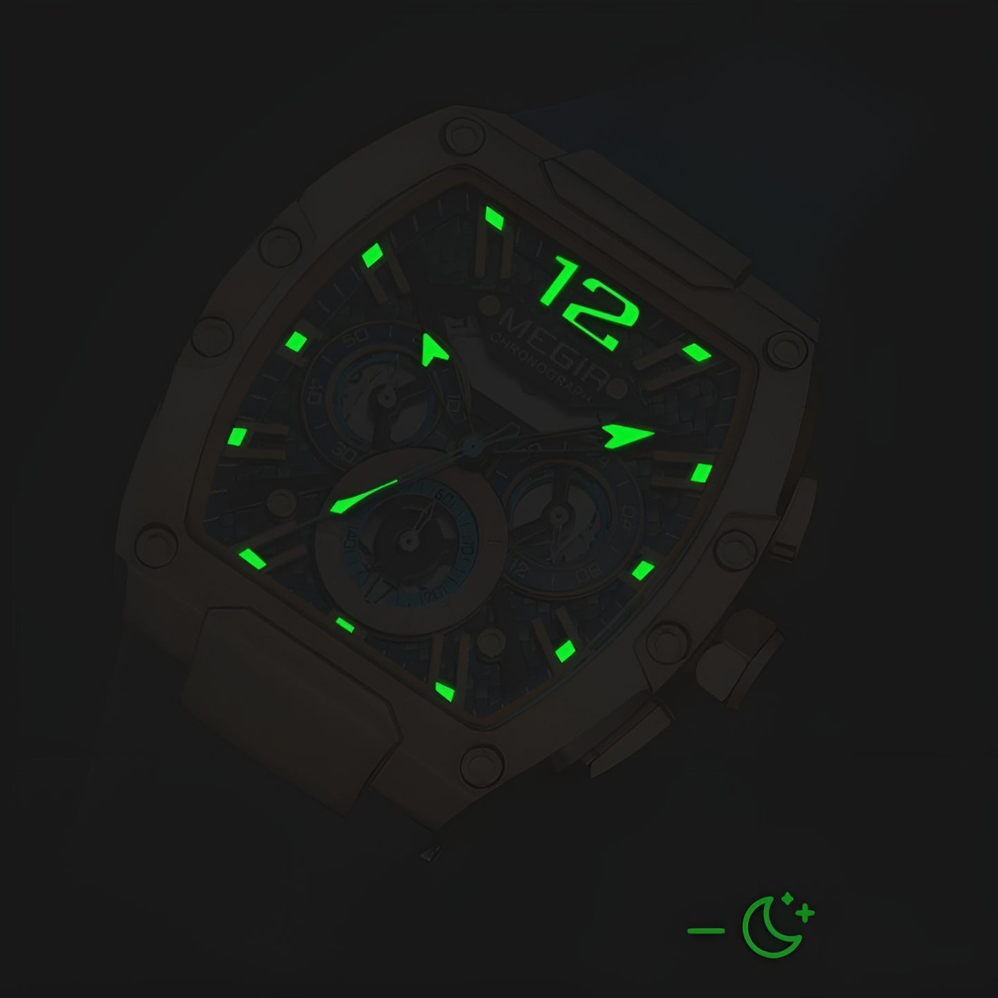 Megir M-8112G Chronograph